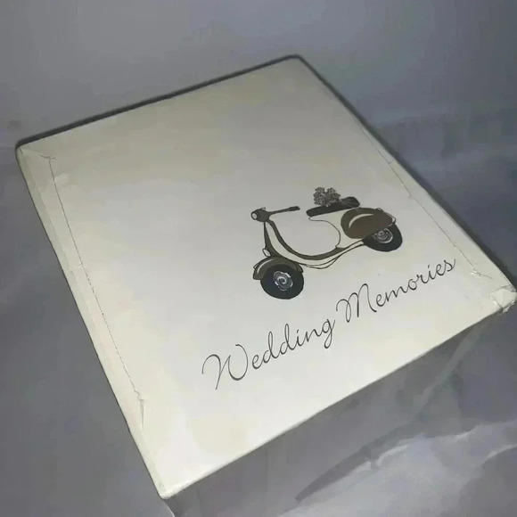 Sheffield Home WEDDING MEMORIES Photo Album Set~Bridal Shower/Wedding/Honeymoon - Picture 3 of 7